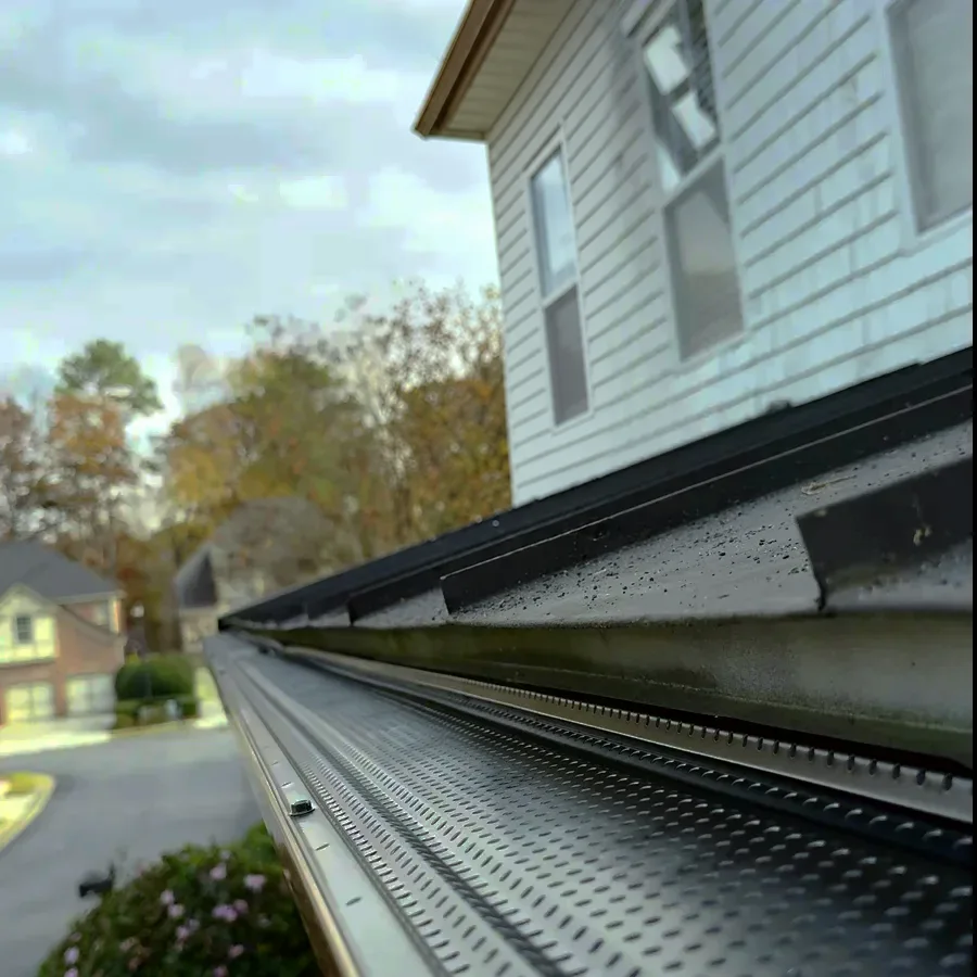 Gutter General seamless gutter installation project