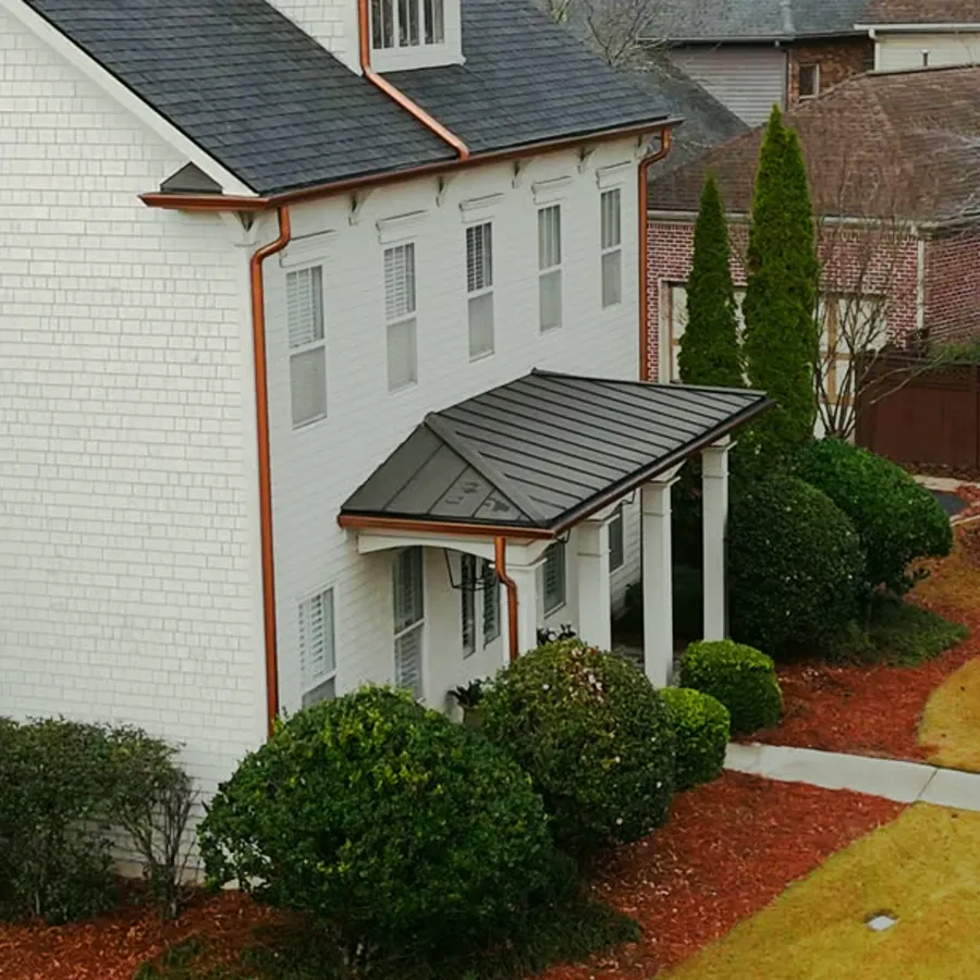 Gutter General seamless gutter installation project