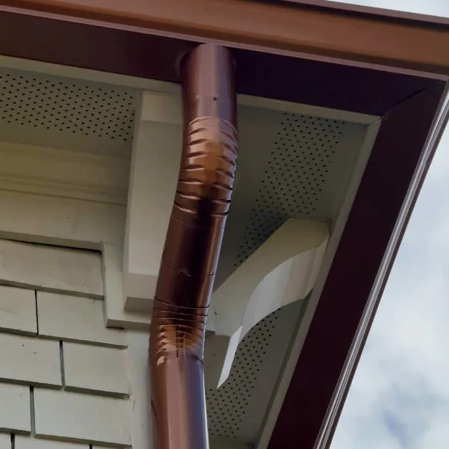 Gutter General seamless gutter installation project